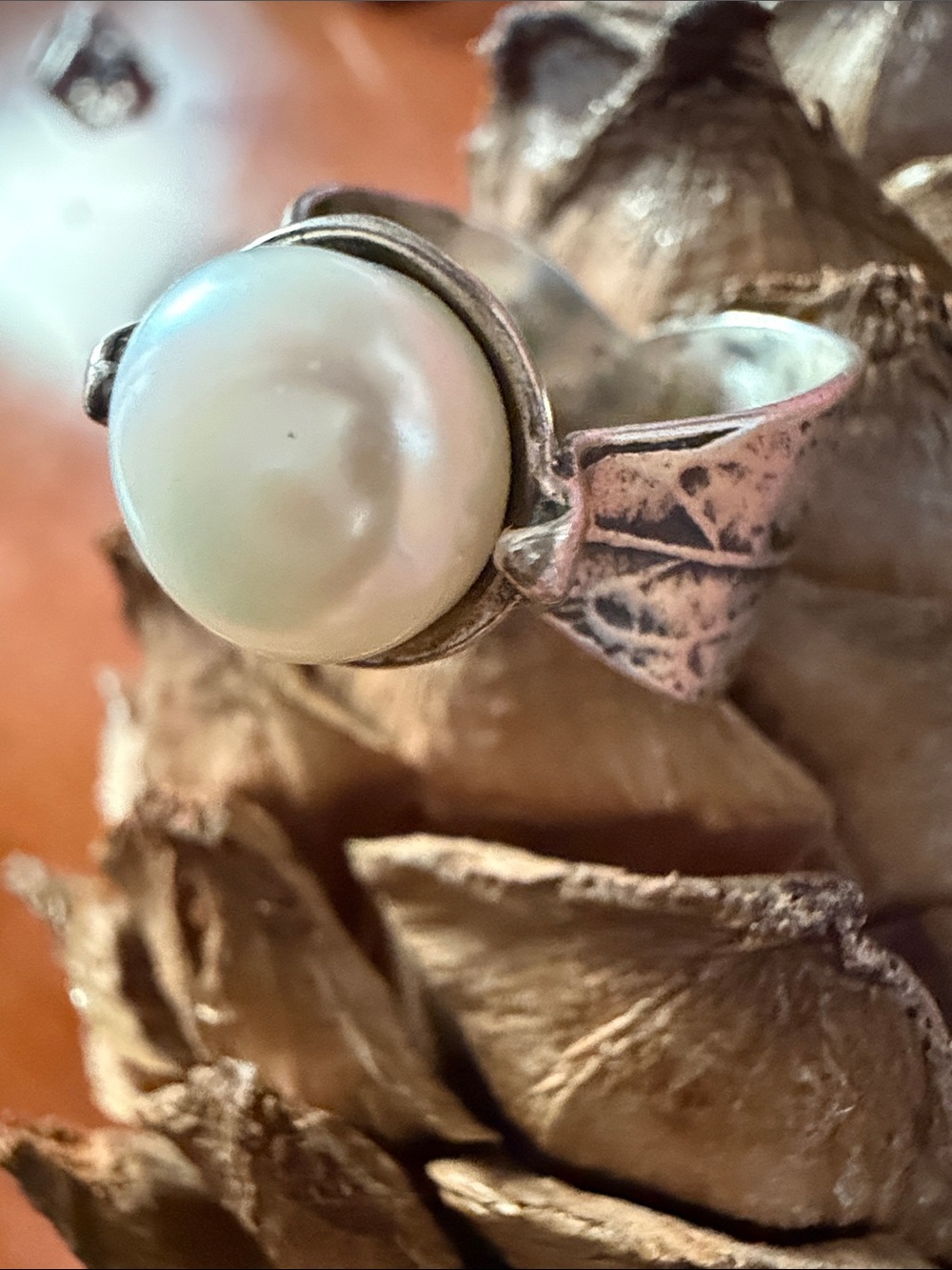SILPADA RARE PEARL RING 8 - Picture 3 of 6